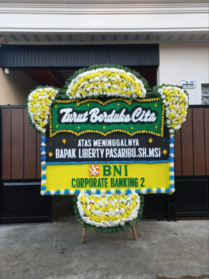 Papan Bunga Duka di Tanjung Laut Indah